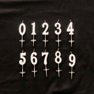 

PSP Lilin Angka SILVER Lilin Ulang Tahun warna SILVER