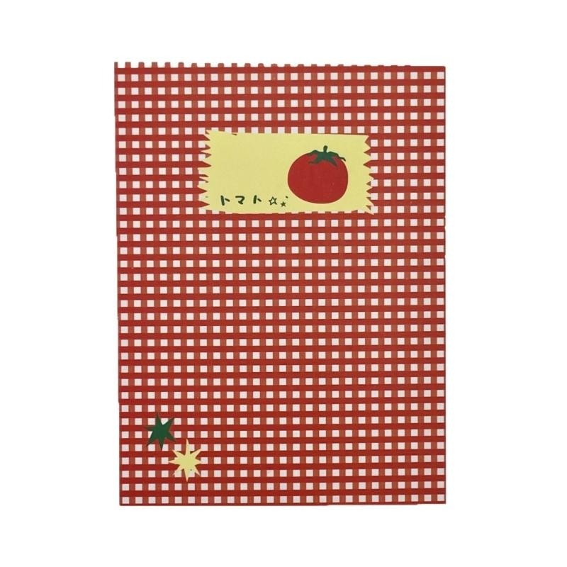 

Lovely Tomato Notebook Thick Notepads with 96-100 Page Unlined Journal for Writing Drawing Sketching Journaling Mind Map