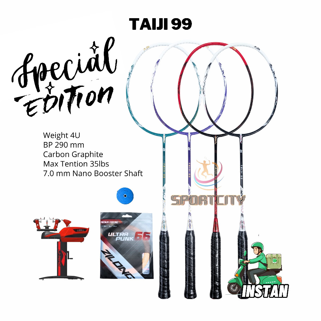 Raket Badminton ZILONG TAIJI 99 NEW 2025 / LORDGUN / SHENLONG Original