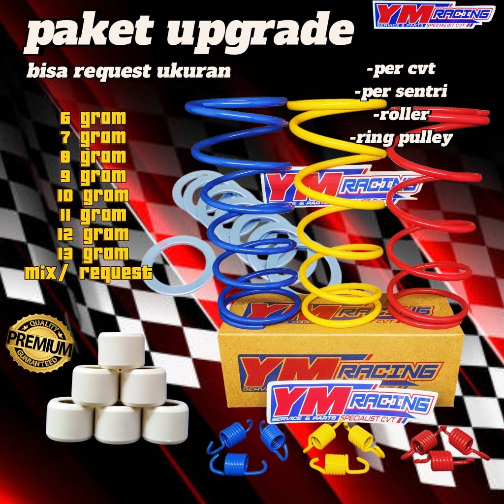 Paket Hemat Upgrade CVT Mio M3 Paket Kirian Soul GT 125 Xride 125 Mio Z