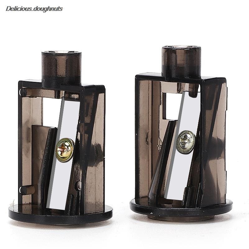 

New 2PCS Multifunctional Automatic Two-hole Electric Switch Pencil Sharpener Spare Blades Home Office Pencils Art Drawing Suppli