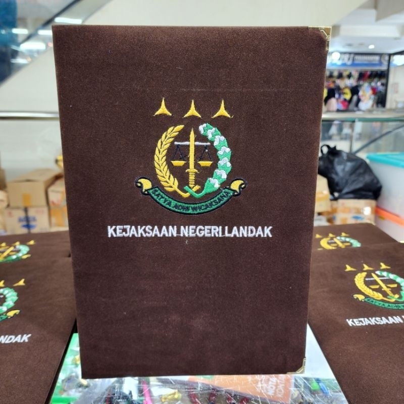 

Map Beludru custom Bordir A4 dan F4