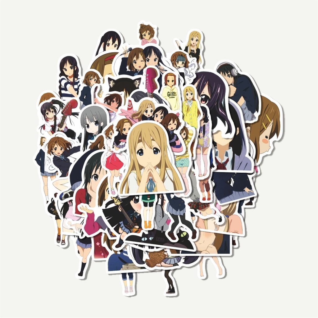 

Sticker Pack Sticker Anime K-On! | Sticker TUMBLR | Stiker LAPTOP KOPER HELM