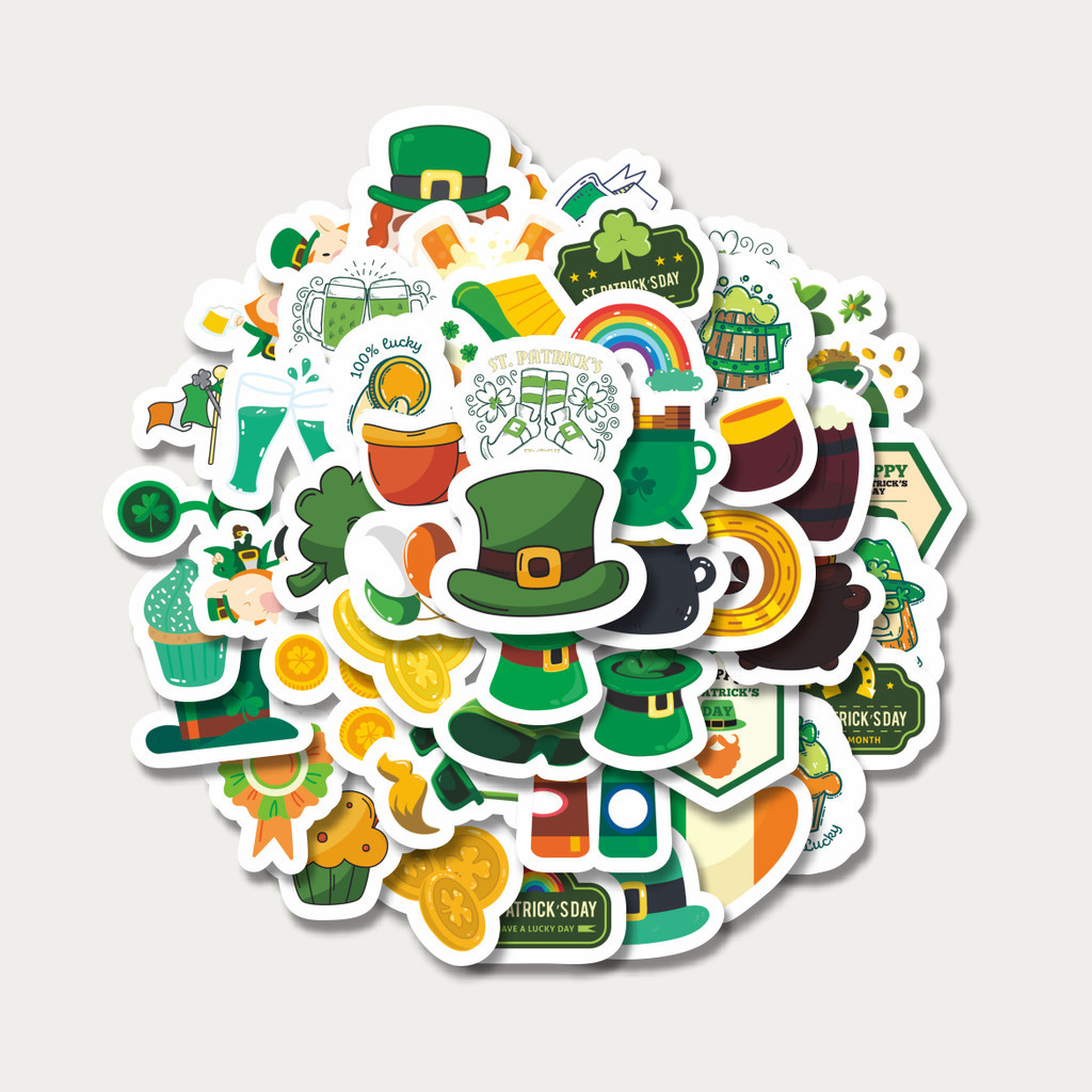 

Sticker Pack Stiker St.Patrick 's Day [Hari Santo Patric] | Sticker TUMBLR | Stiker LAPTOP KOPER HELM