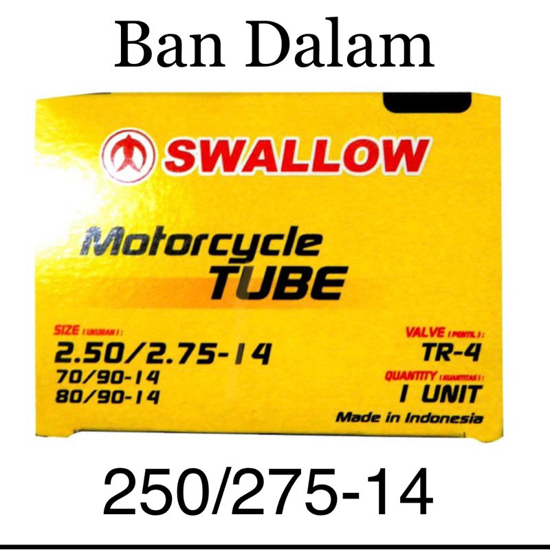 Swallow 250/275-14. harga grosir. ban dalam motor