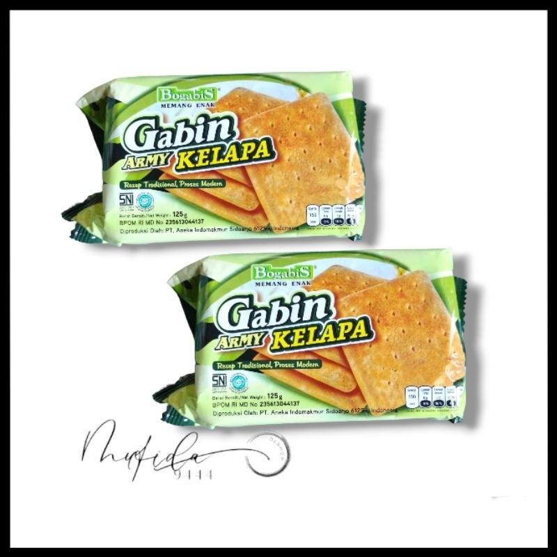 

Bogabis gabin kelapa Army - ARM