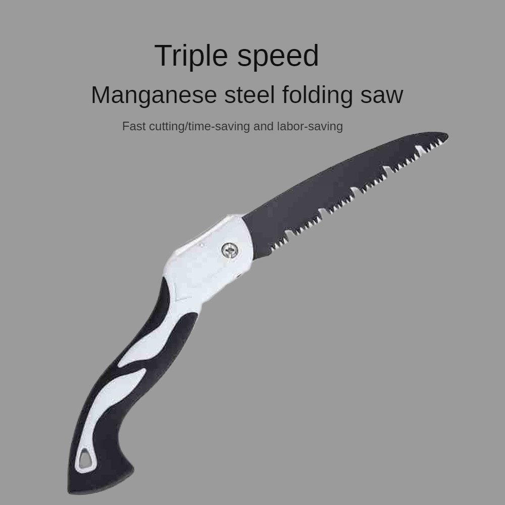 1pc Folding Hand Saw Multifunctional Outdoor Logging Saw Woodworking Folding Portable Saw Garden Cam