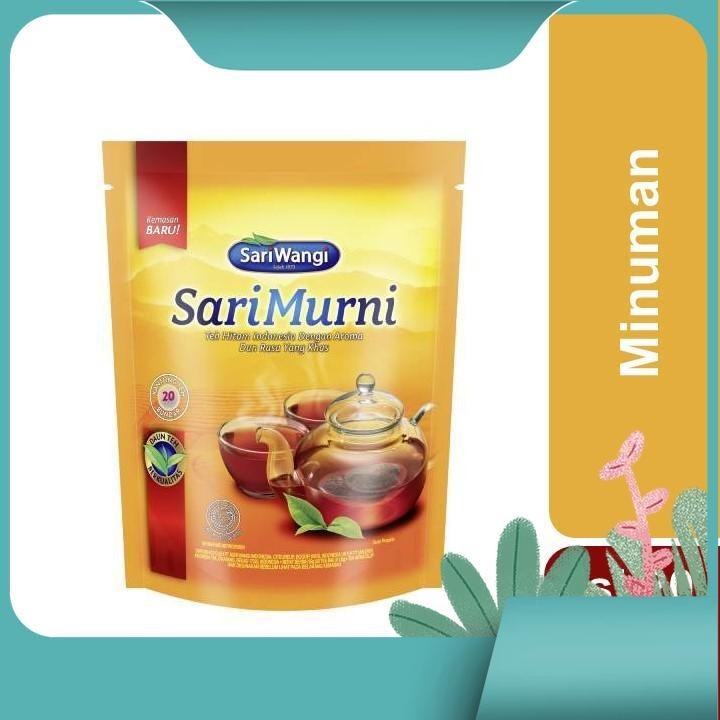 

Sarimurni Teh Kantong Bundar Isi 20 36G Triple Pack