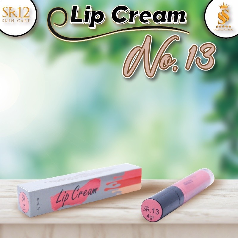 

ASLI 100% LIP CREAM NUDE 13 SR12 / LIP CREAM MOIST /LIP CREAM NO PARABEN / Lip cream original / premium / berkualitas / termurah / terbaik / bagus / bpom