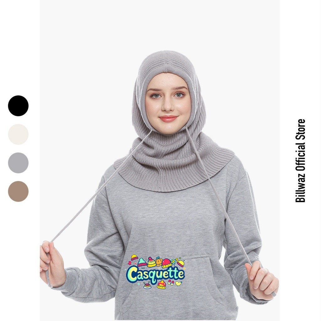 Balaclava Rajut Hijab Rajut