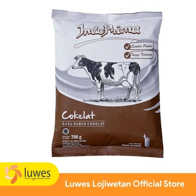 

Indoprima Susu Bubuk 700gr Cokelat / Full Cream / Skim