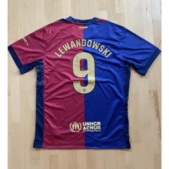 JERSEY BAJU BOLA BARKA HOME 2024/2025 LA LIGA FANS VERSION + NAMESET NEW
