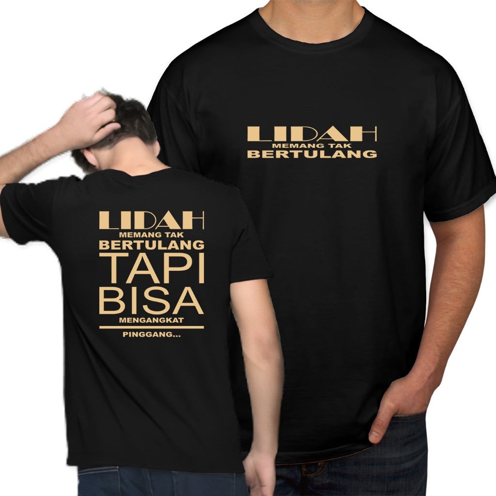 RM KAOS  LIDAH TAK BERTULANG OBLONG PRIA DEWASA DISTRO BAJU ATASAN LAKI PRIA MURAH KEKINIAN KAOS KAT