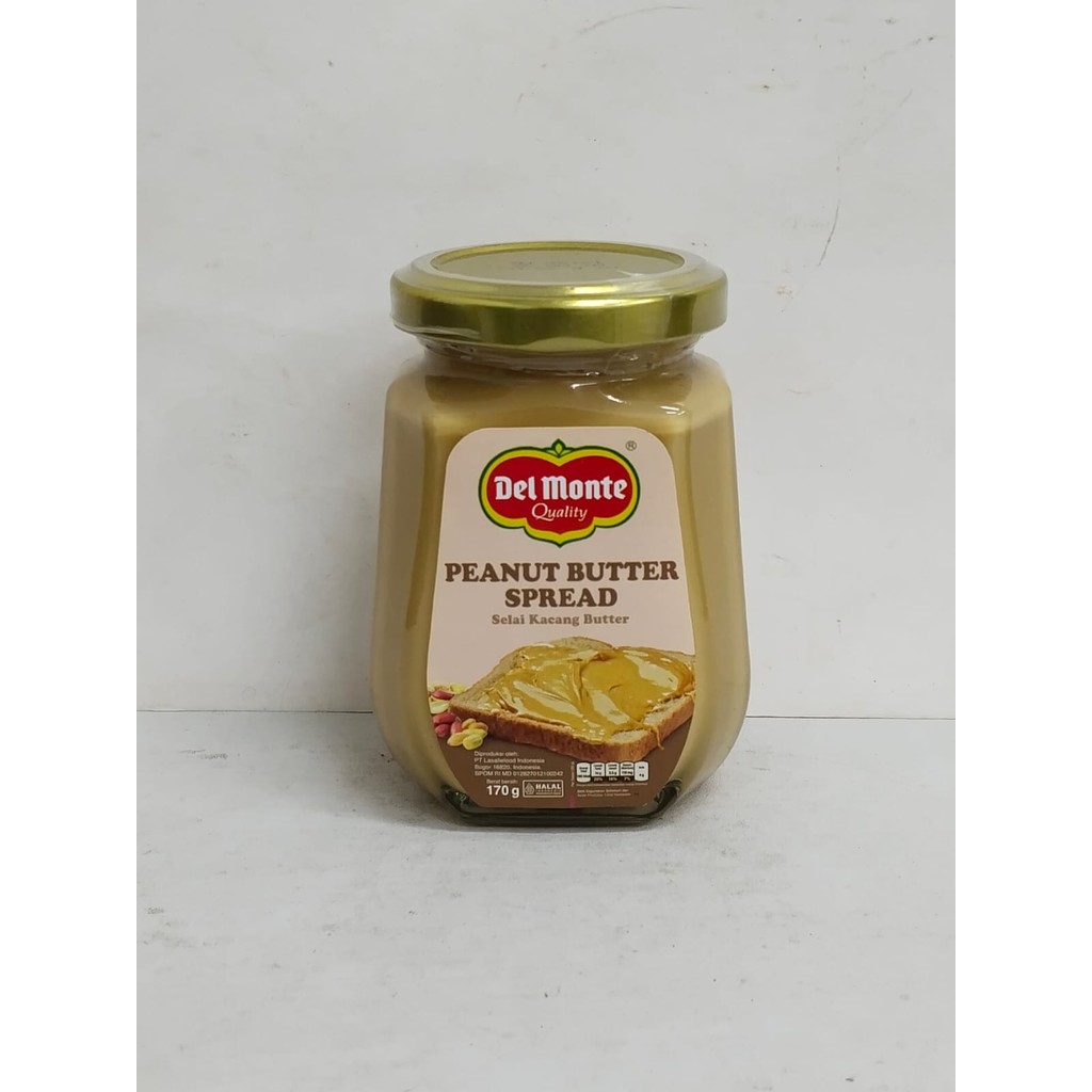 

DEL MONTE PEANUT BUTTER SPREAD 170GR