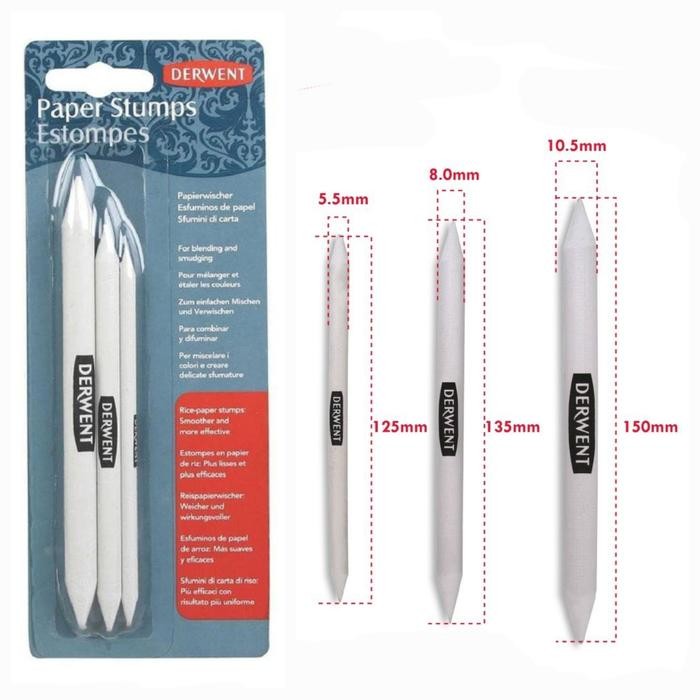 

Derwent Paper Stump / Blending Stump / Tortilon / Dusel - Large