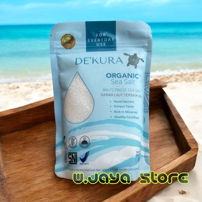 

Dekura Organic Sea Salt Bali’s Finest Sea Salt 200G