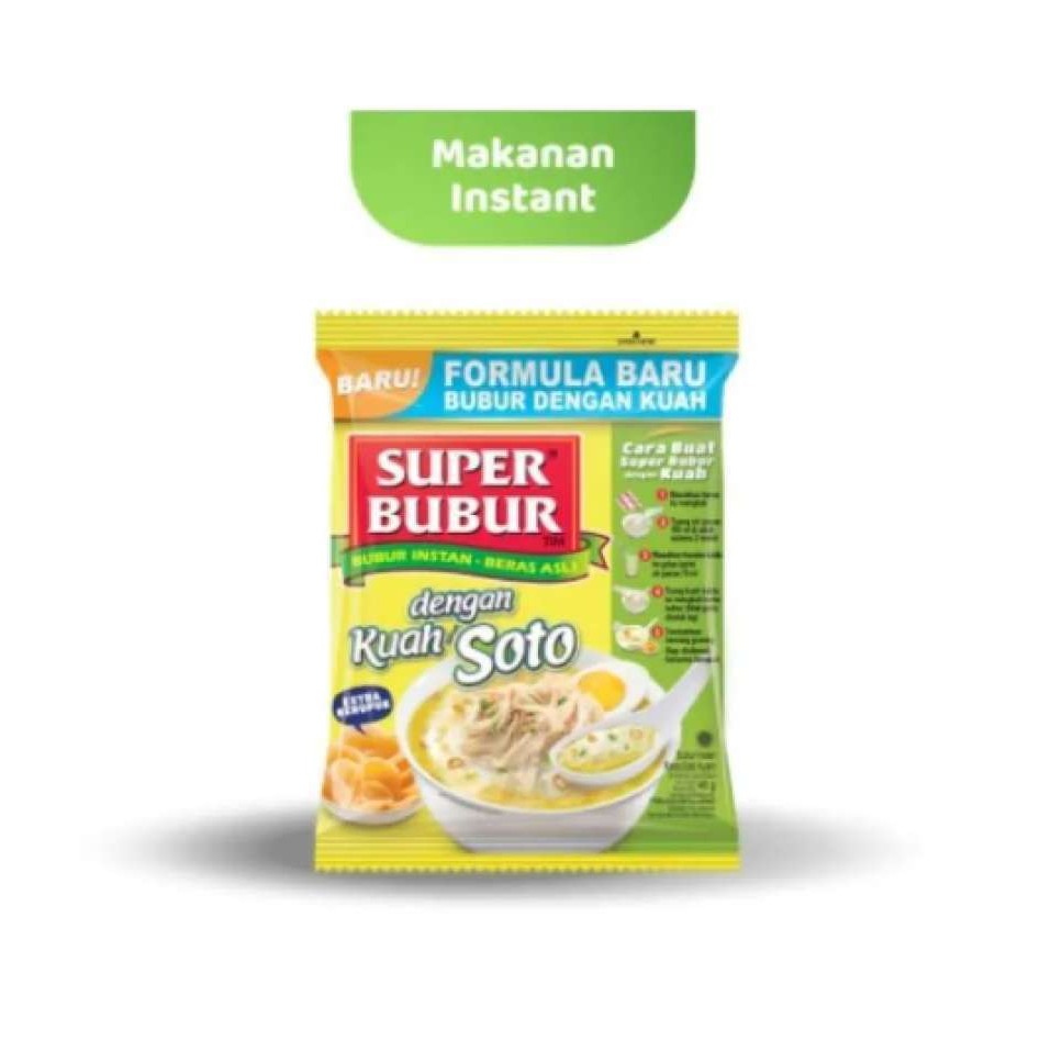 

Super Bubur rasa soto[5pcs/45g]