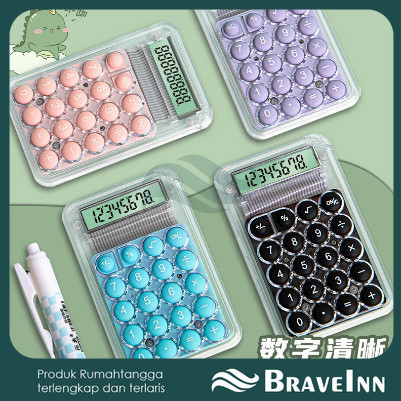 

Sig03 Kalkulator Mini Transparan/Kalkulator Kecil Imut, Kalkulator Mini Penampilan Baik/Kalkulator Mini/Kalkulator Siswa Komputer Senyap 【 BraveInn 】