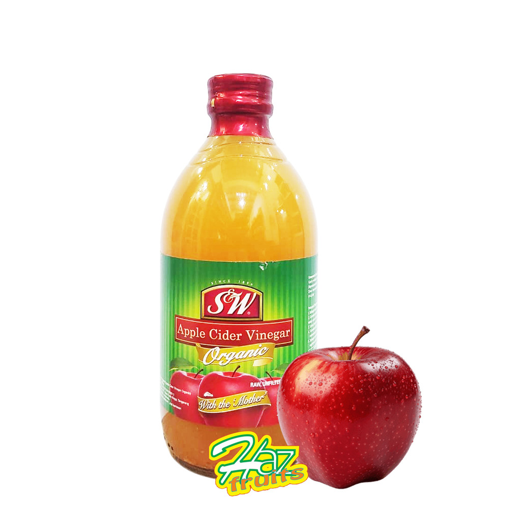 

SW Apple Cider Vinegar Organic 500ml - Cuka Apel Organik