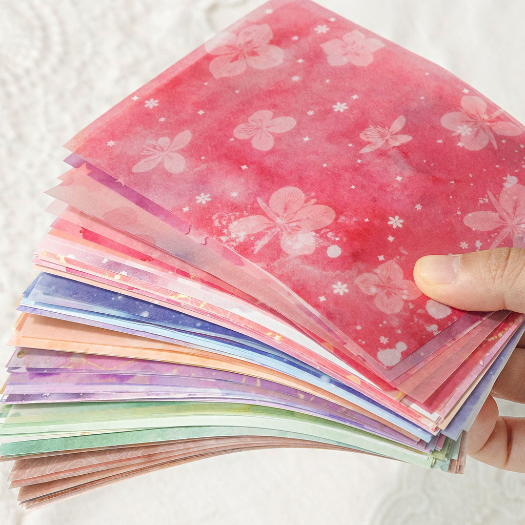 

20pcs/lot Memo Pads Material Paper smudge Diary DIY Scrapbooking Cards Junk Journal Retro Background Decoration Paper