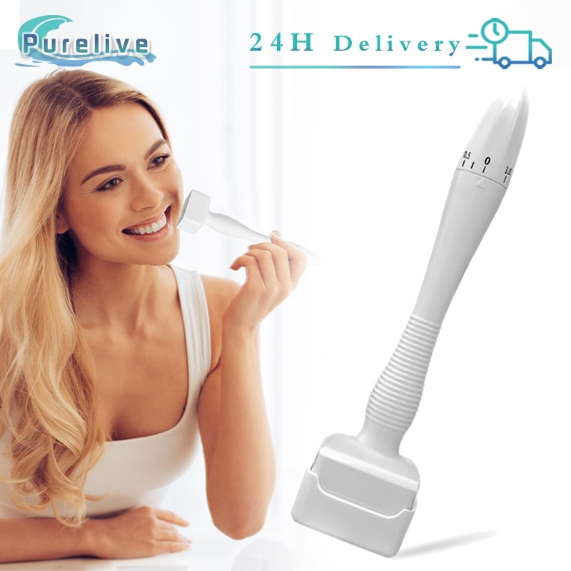 Adjustable Panjang Derma Roller Stamp DRS140A Ukuran 0.0-3.00 MM Perawatan Kulit profesional Terlari