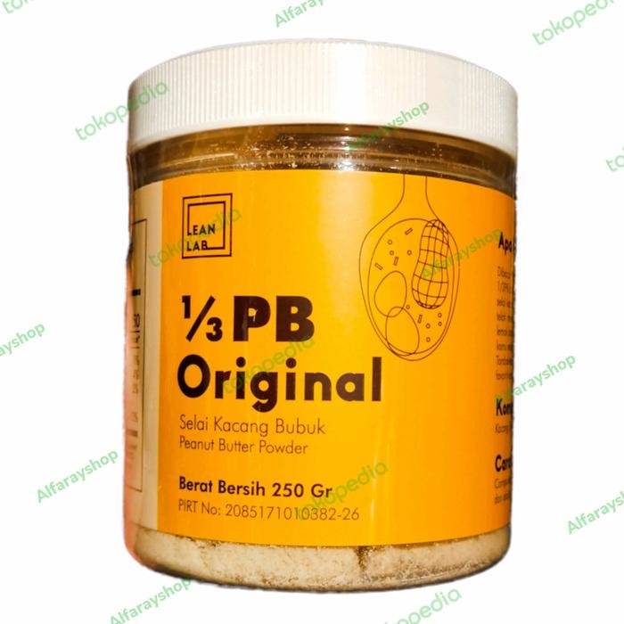 

Lean lab 1/3 peanut butter powder original 250 gr