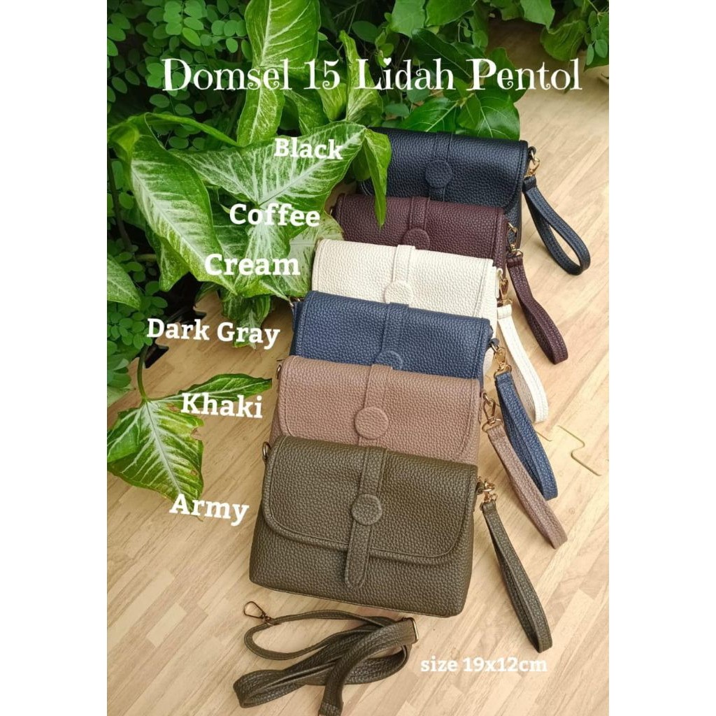 Domsel pentol peremium new//domsel selendang bali//tas selempang//tas pinggang wanita baliCO