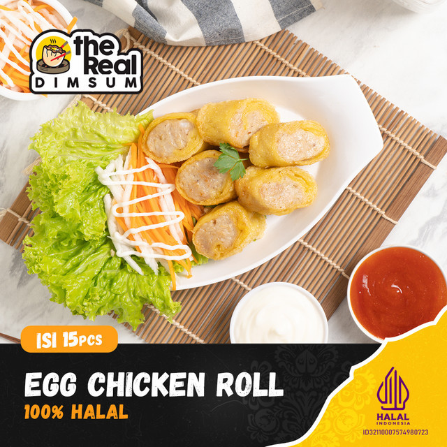 

Egg Chicken Roll Isi 15100% halal