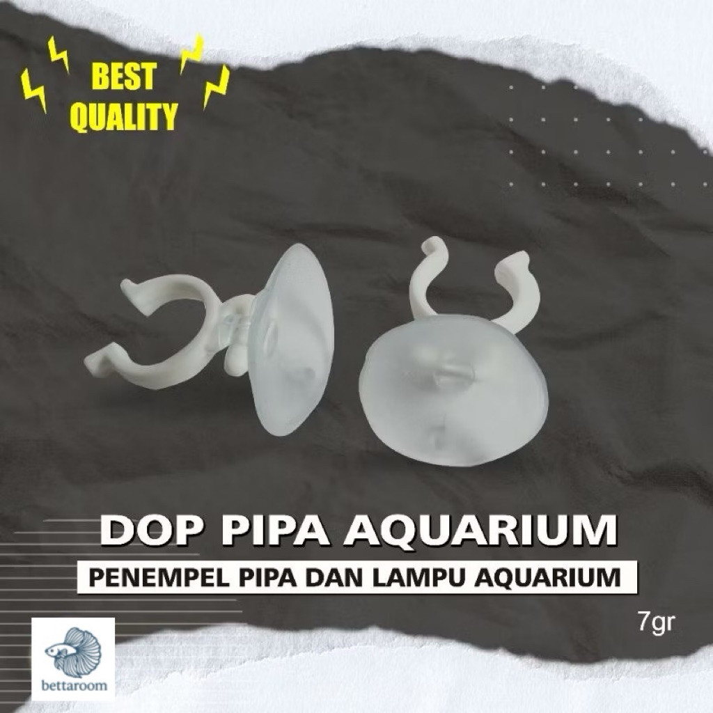 Dop Penempel Pipa Aquarium Pada Kaca Dop Pipa Dan Lampu Kaca Aquarium