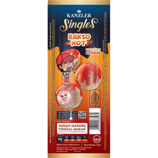 

KANZLER SINGLES BAKSO HOT