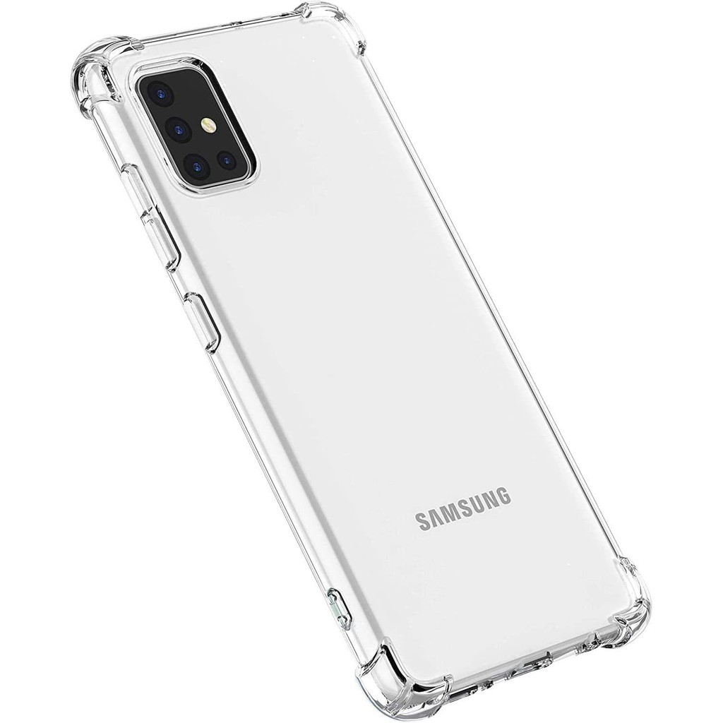 PRODUK CASE SESUAI UNTUK SAMSUNG A21S / A31 / A51 / A71 SILICONE SOFT ANTICRACK CLEAR SHOCKPROOF SLI