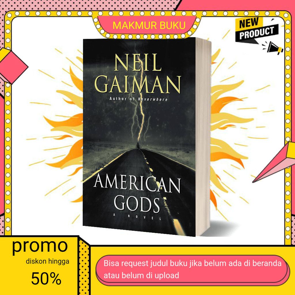 Buku eng American Gods (American Gods, #1) by Neil Gaiman (English)