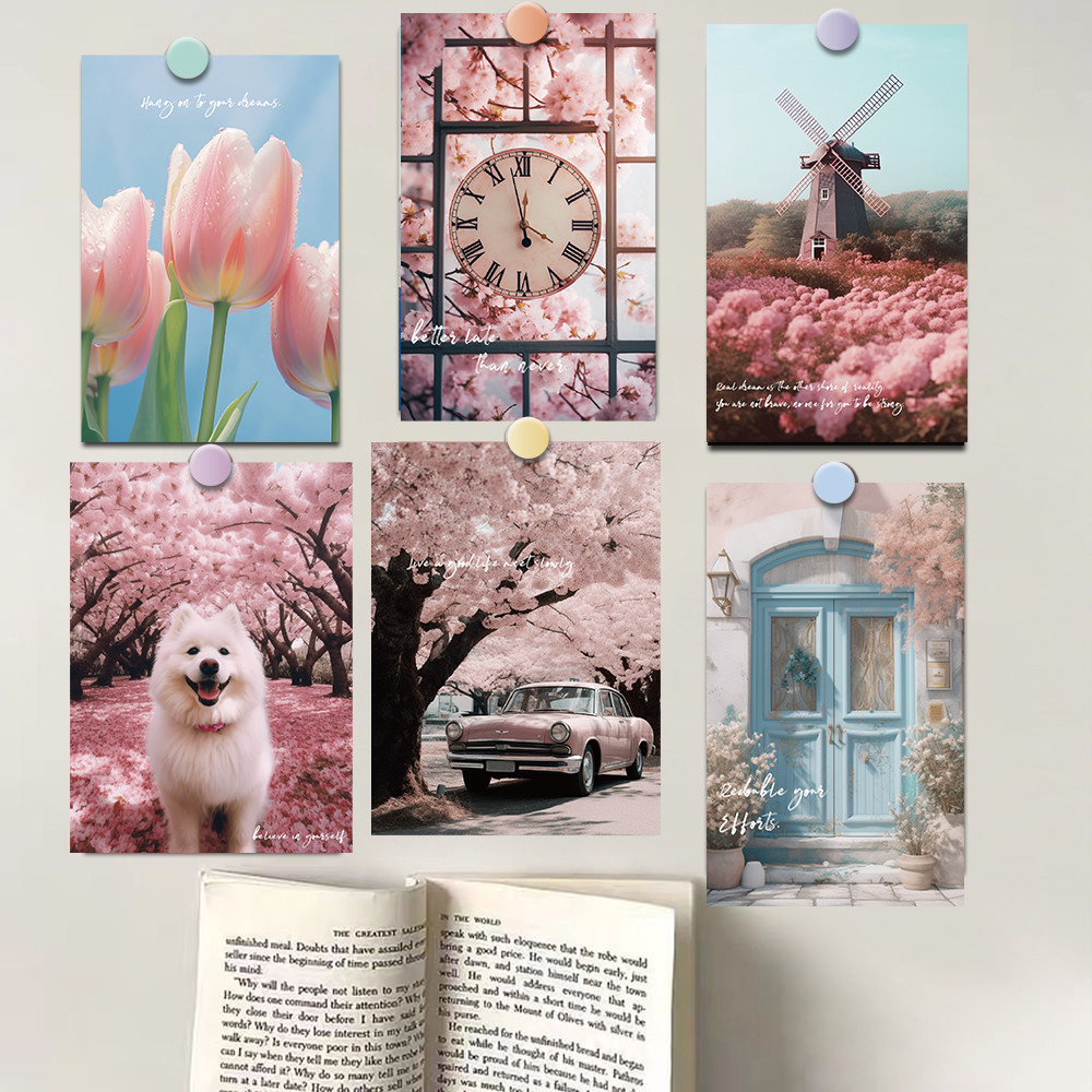 

15PCS Colorful Card Sticker Posters Laptop Streetwear Wall Luggage Photography Pictures Cafe Collocation Living Background Card