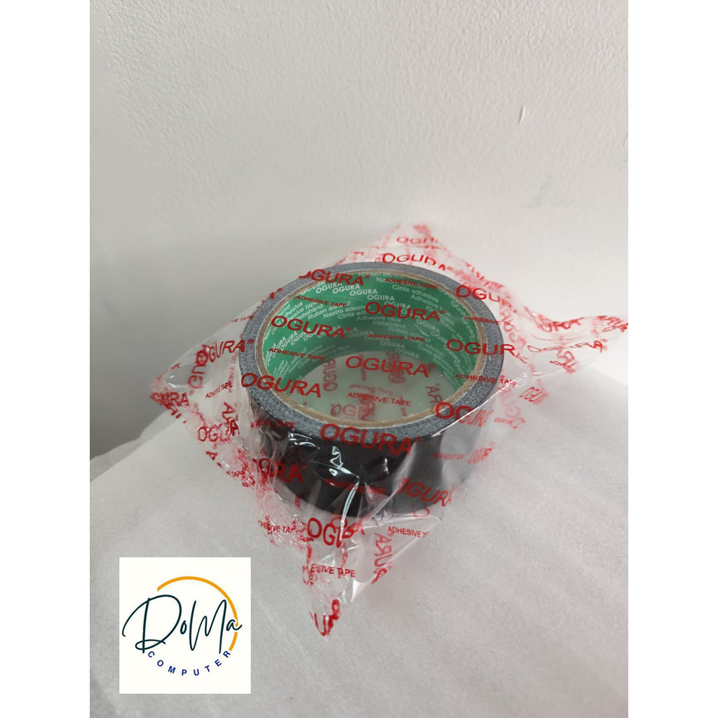 

1 PCS LAKBAN HITAM 2 INCH 10 YARD (48MM x 10M) - OGURA CLOTH BLACK