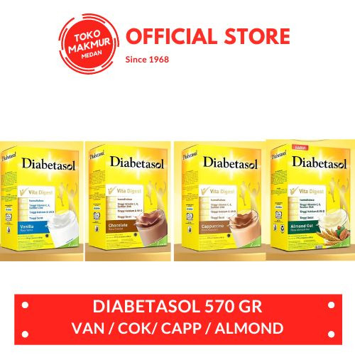 

DIABETASOL 570 GR - SUSU DIABETES