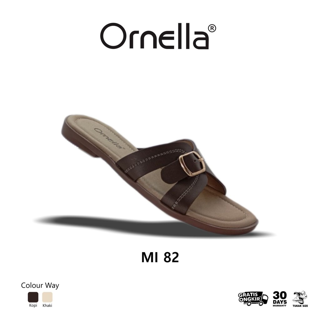 Ornella MI 82 Sandal Slip On Wanita