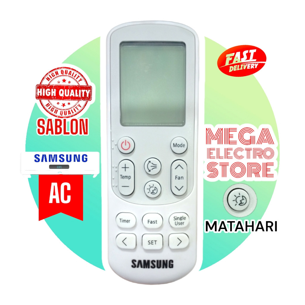 Remote / Remot AC SAMSUNG MATAHARI