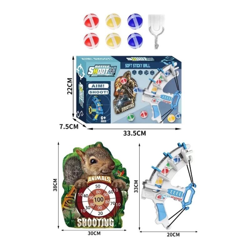 Mainan Battle Shoot/Mainan Panah Target