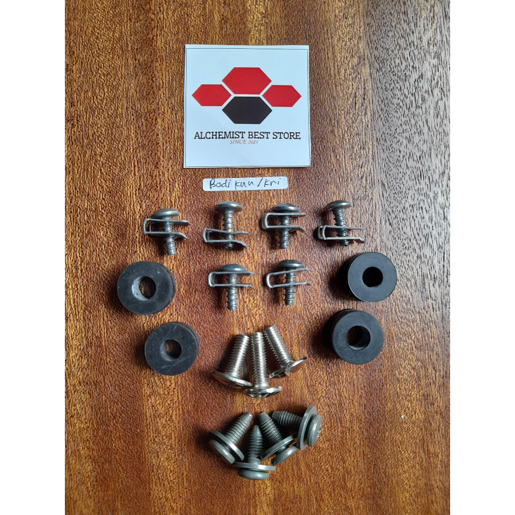 COD / Promo / Original / Baut Bodi Yamaha Fizr / Baud Cover Body Yamaha Fizr Force One / Baud Baut C