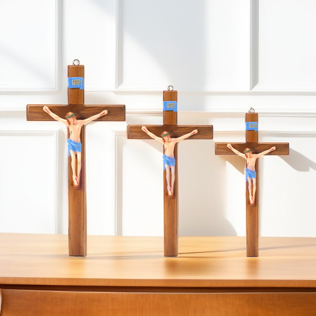 SALIB GANTUNG KATOLIK KORPUS FIBER / SALIB KATOLIK / SALIB DINDING KATOLIK / SALIB YESUS