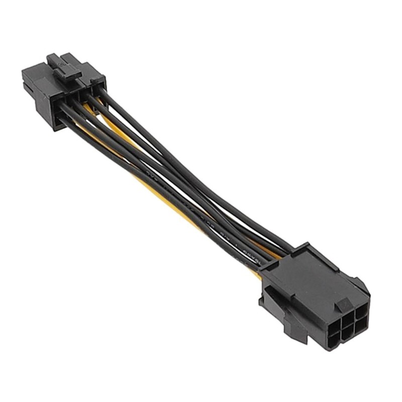 PCIe 6pin to ATX12V 8pin Adapter CPU PCIe 6Pin Female to 8Pin Male Converter