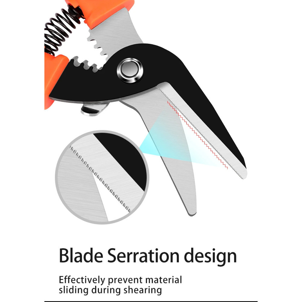 

LRSSHOP OBUN Gunting Kawat Listrik Multifungsi Elbow Wire Cutter Anti Slip - 706026| BISA COD |