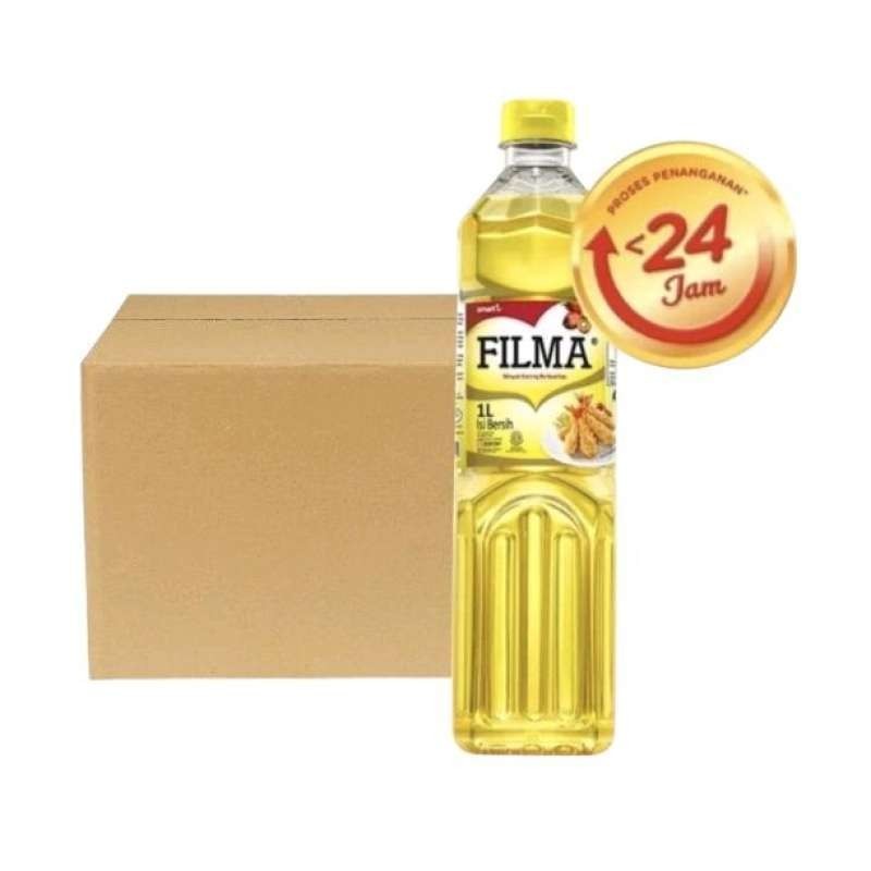 

Filma Minyak Goreng Botol | Karton ( 1 Liter x 12 Botol )