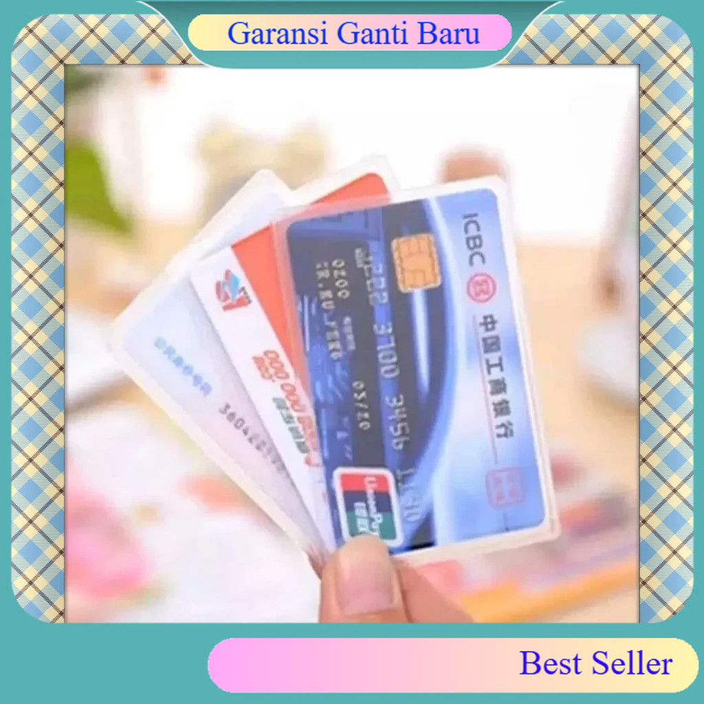 

Plastik pelindung ATM / SIM / KTP / Kartu Nama Cover pelindung HARGA PER PCS - 5gr Souvenir Kado COD Cuci Gudang Murah Gratis Hadiah Asesoris Aksesoris Mini Promo Asli Ori Original Grosir Terlaris Bagus Hampers Bingkisan Oleh Oleh Lucu U