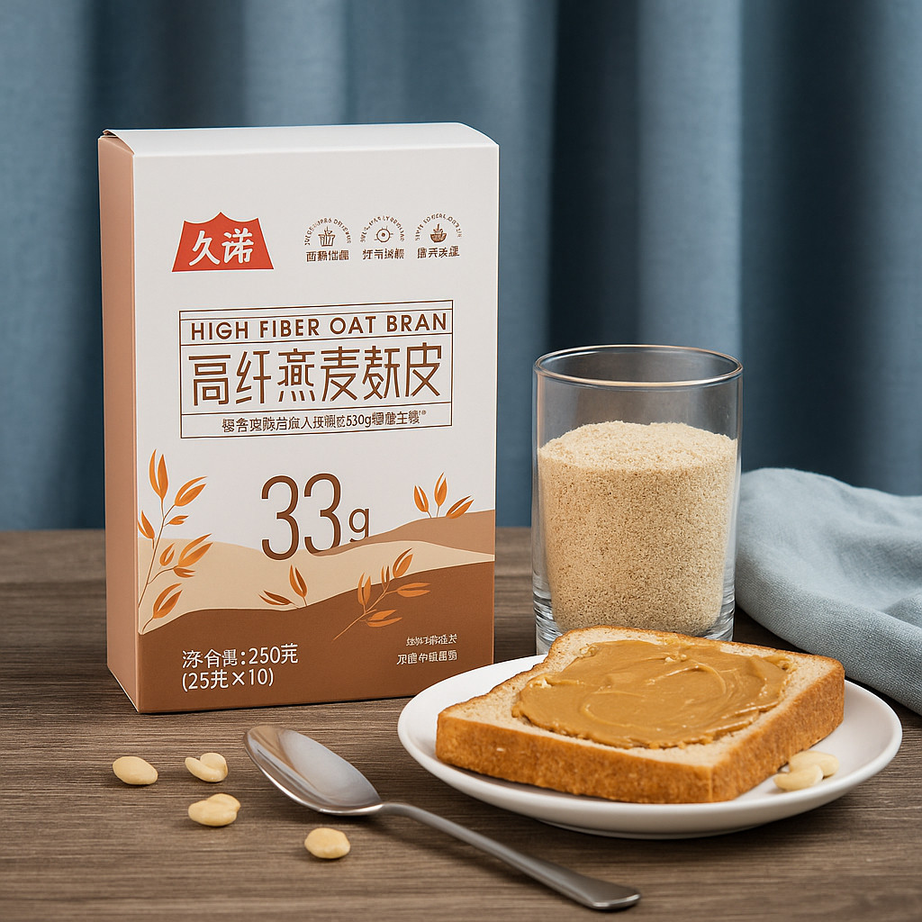 

Jiu Nuo High Fibrr Oat Bran / Oat Cereal - Dedak Oat Serat Tinggi Untuk Diet & Pencernaan