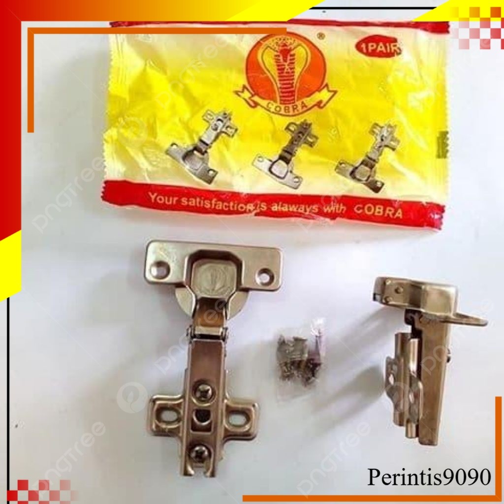 Engsel sendok lurus cobra/engsel kodok