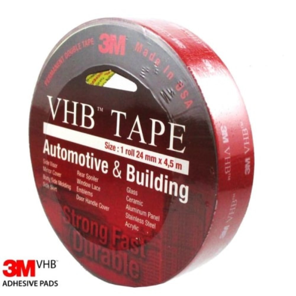 

JAMIN MURAH !!!Double Tape Super Kuat 3M VHB Original lebar 24 mm(BISA LANGSUNG ORDER)