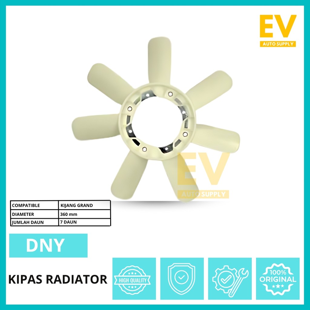FAN BLADE / KIPAS RADIATOR MOBIL TOYOTA KIJANG GRAND 1992-1996