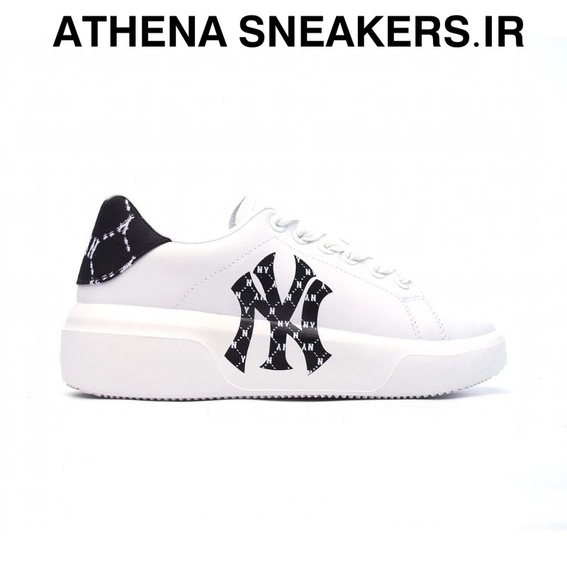 Sepatu MLB Chunky Classic Monogram NY Yankees White BNIB Original