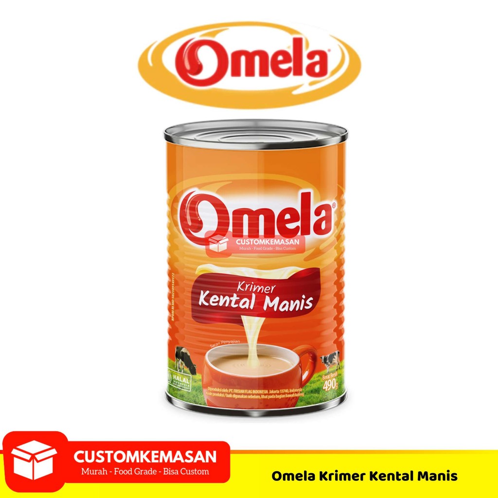 

Omela Krimer Kaleng 490g / Omela Krimer Kental Manis / Kental Manis / Krimer Kental Manis